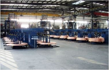 Water Cooling Upward Continuous Casting Machine For Copper Brass Processing