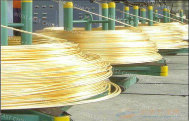 Annnual 5,000MT D8mm Upcasting Process Brass Rod  Upward Continuous Casting Equipment