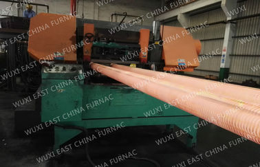 5T Melting Furnace Copper Continuous Casting Machine For 30mm Bronze Rod