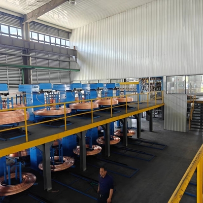 Copper Continuous Casting Machine for Tin Phosphors Bronze Strip Billet Production and Precisio