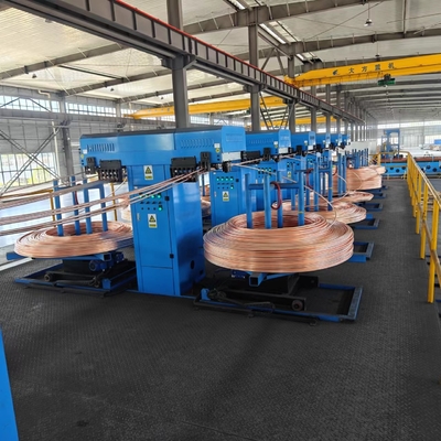 Economic and Copper Continuous Casting Machine for Oxygen Free Copper Rod and Profiles