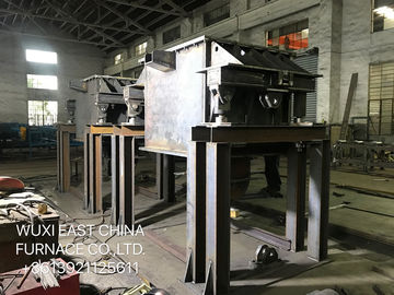 Cored Induction Copper Brass Bronze Melting Furnace , Upcasting Continuous Frequency Induction Furnace